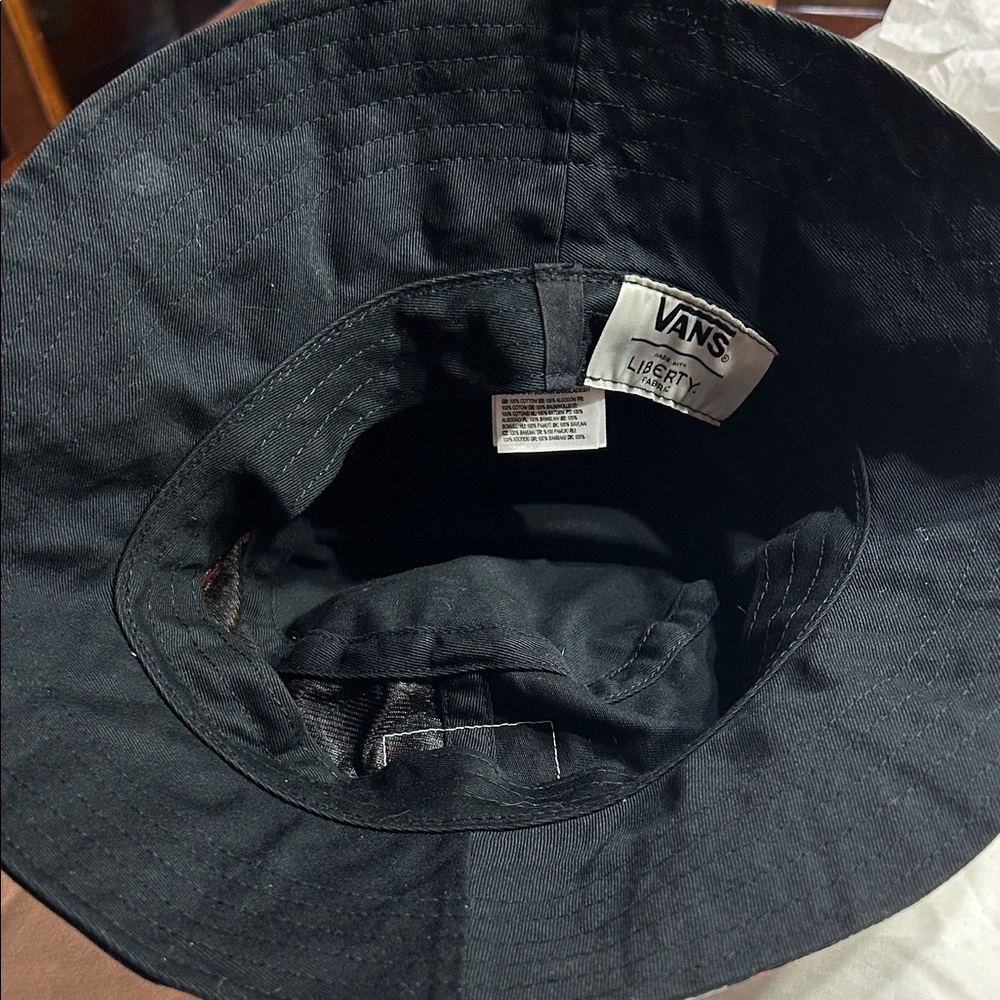 Vans Black and Floral Bucket Hat - Picture 5 of 11